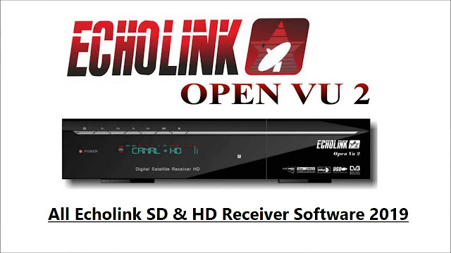 All Echolink SD & HD Receiver Software 2019