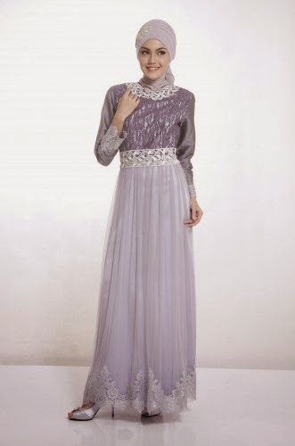 Baju Pesta Cleopatra Silver