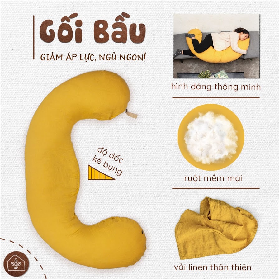 [A159] Mẹ dùng gối cho bà bầu có tốt cho em bé không? Nên mua gối bầu loại nào tốt nhất?