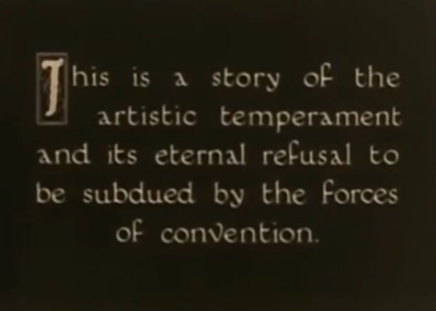 The Constant Nymph 1928 title card