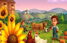 FarmVille 2 harvesting crops before friends