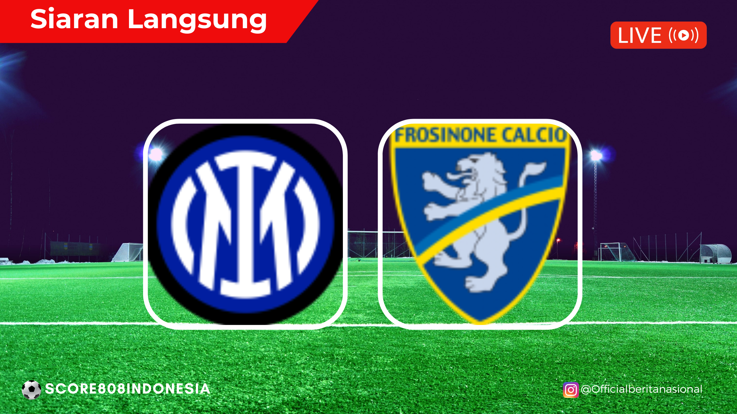 Inter VS Frosinone