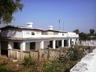 Chhab railway station main building view from South East