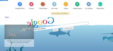 showing google underwater