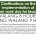 Clarifications on implementation of 6-hour work day for teachers