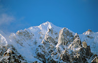 Hkakabo Razi mountain holiday glazed with snow