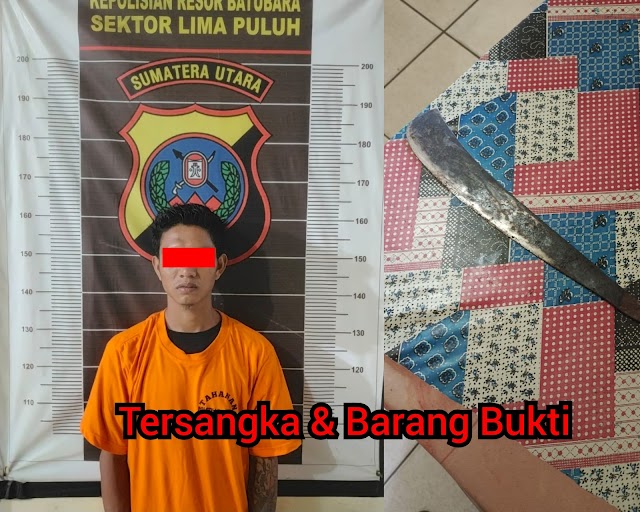 Melakukan Penganiayaan, Seorang Pemuda Warga Desa Pulau Sejuk Diamankan Polsek Lima Puluh 