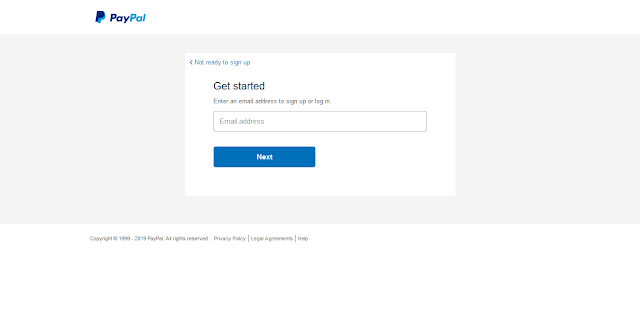 Cara daftar paypal