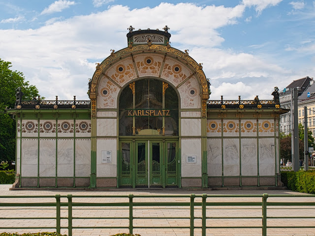 jiemve, Vienne, Wien, Autriche, Österreich, maison, Karlsplatz, métro