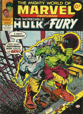 Mighty World of Marvel #264, Hulk vs Absorbing Man