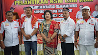Bupati Karo Hadiri Pelantikan KSM LSM Kemilau Cahaya Bangsa Indonesia