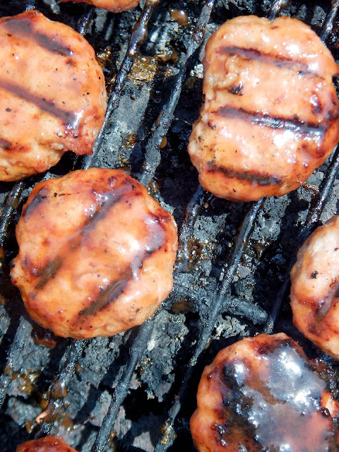 sweet glazed ham ball sliders