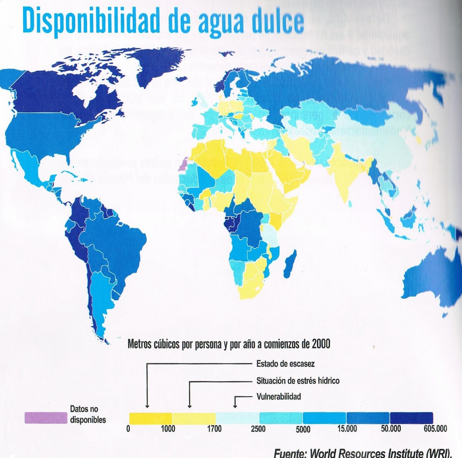 Agua en el mundo