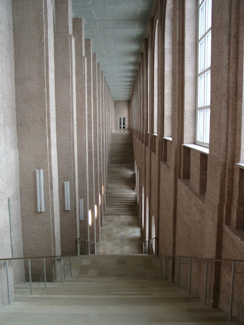 Staircases inside the Alte Pinakothek, Munich