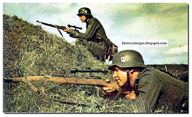 Waffen SS in action