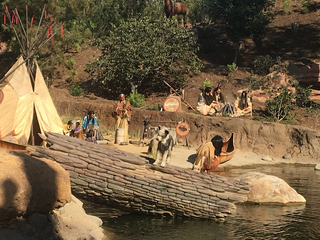 Native American Village Rivers of America Disneyland
