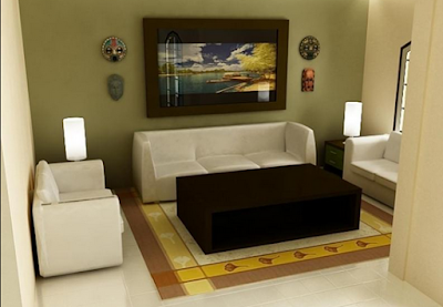 model ruang tamu minimalis