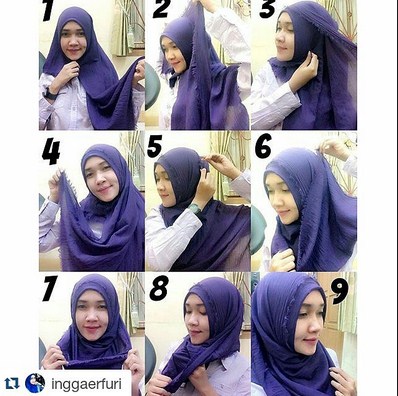 Video Tutorial Hijab Pashmina Satin Velvet Untuk Seharihari