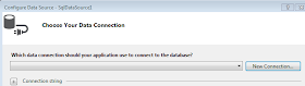 Visual Studio Configure Data Connection