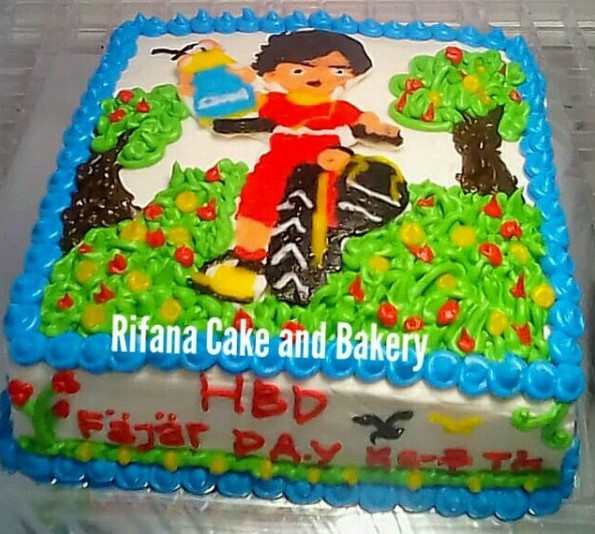 Topper tusukan hiasan kue cake ulang tahun birthday karakter stitch.