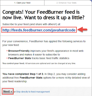 Cara daftar feedburner untuk blog