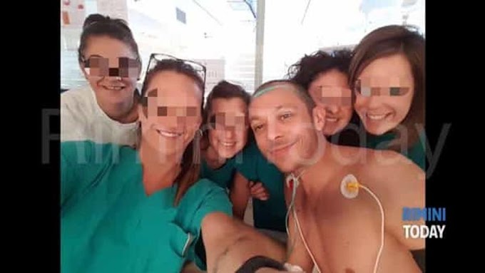 Incidente in motocross per Valentino Rossi, ricoverato all'ospedale di Rimini