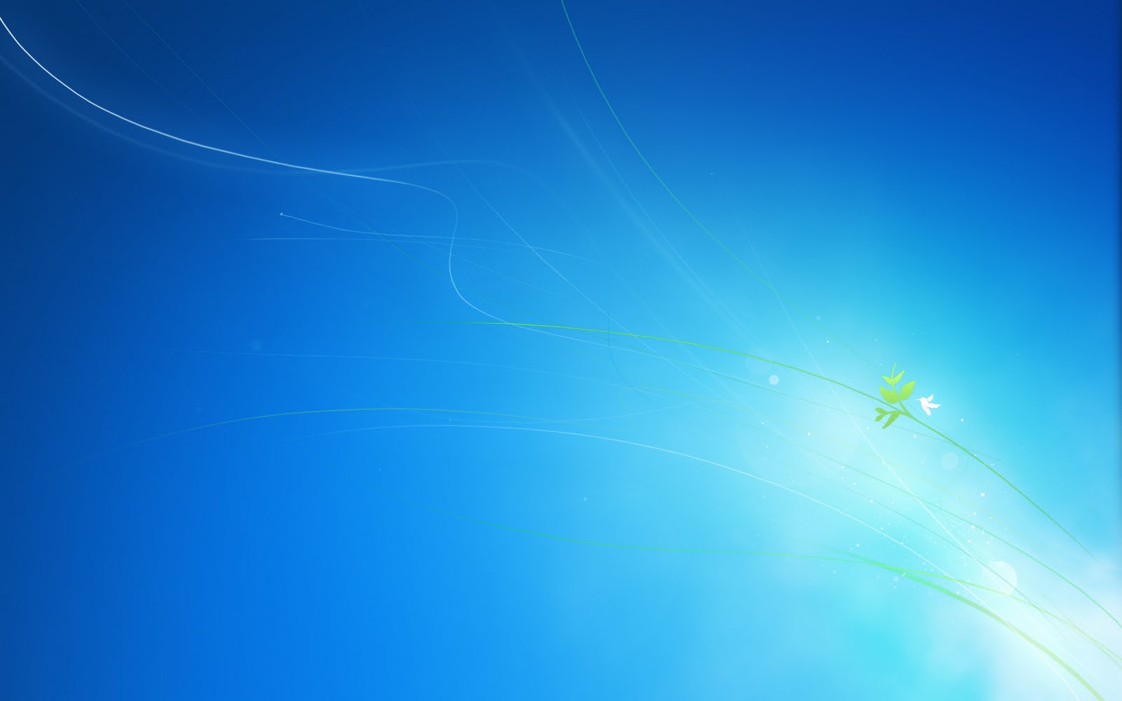 Blue Windows 7 Desktop Backgrounds