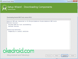Downloading Component SDK Android Studio