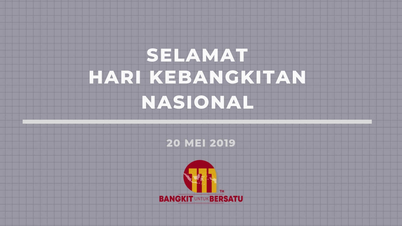 selamat hari kebangkitan nasional