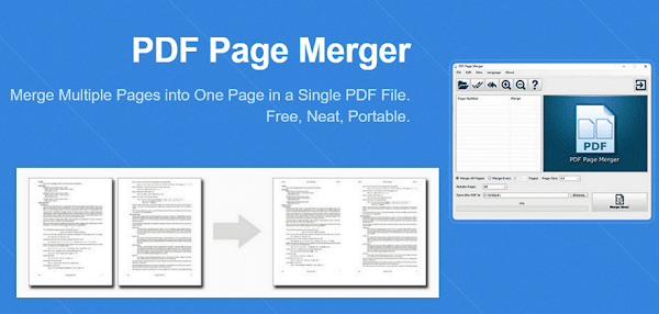 PDF Page Merger 合併多個PDF頁面