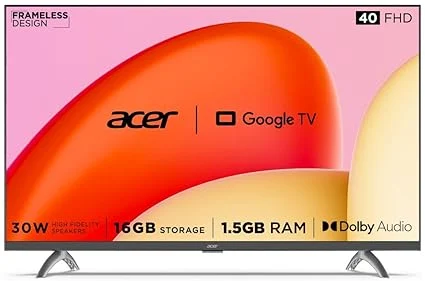 Acer 100 cm (40 inches) Advanced I Series Full HD Smart LED Google TV