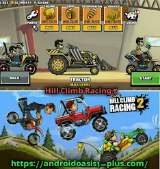تحميل لعبة هيل كليمب Hill Climb Racing مهكرة باخر اصدارمجانا للاندوريد.