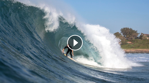 EXCLUSIVE Watch Matt Bromley Slay Durban s Swell of the Decade