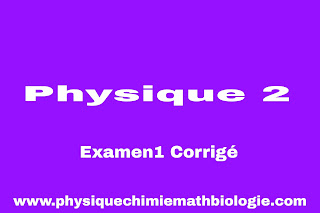 Examen1 Corrigé Physique 2 Electricité 2023 PDF