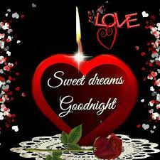 Good night images with heart