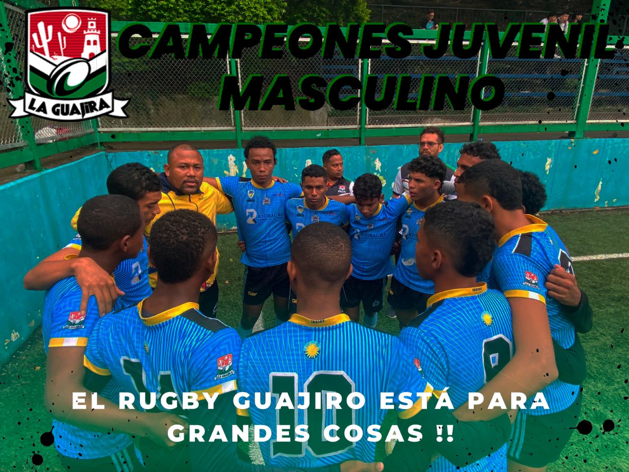 https://www.notasrosas.com/Selección Guajira Juvenil Masculina y Femenina de Rugby, Campeón y Subcampeón en Torneo Nacional Interligas de Rugby 2023