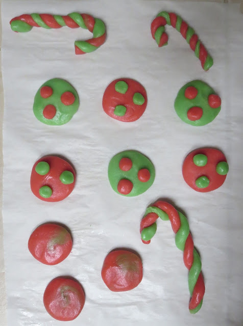 Homemade Christmas Cookies - Before Baking