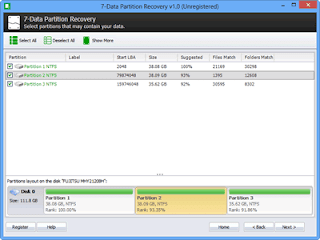 7-Data Partition Recovery 1.0.1 Final Full version Crack Download