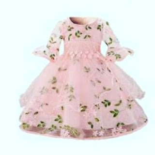 Myosotis 510 Toddler Baby girl Baptism Dress
