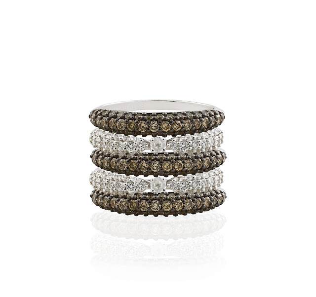 Stackable rings collection from Aurelle by Leshna Shah