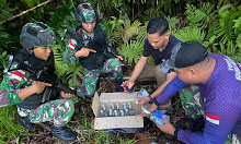 Prajurit Satgas Pamtas Yonif 645/GTY Kembali Mengamankan Miras Illegal di Jalur Tikus