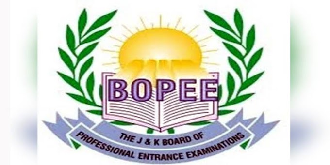 JKBOPEE NEET UG, 2021- Schedule for Online Counseling & Filling Up of Online Preferences