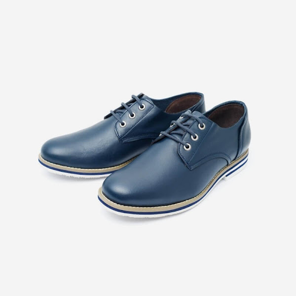 Gentle Casual Blue Shoes