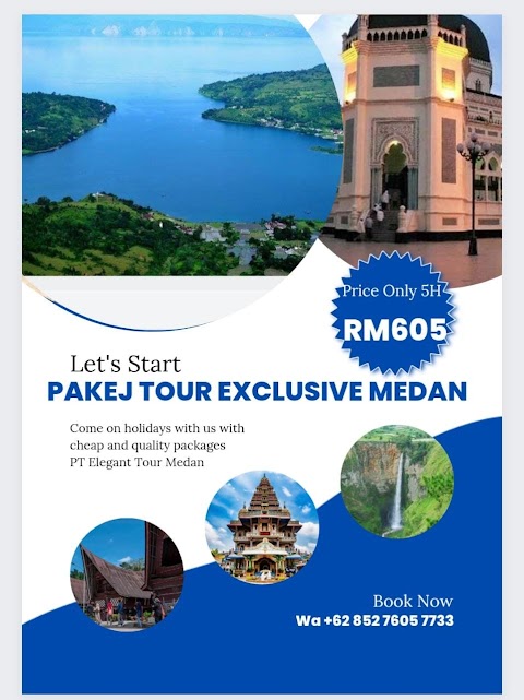 Pakej Tour Medan Pakej Exclusive Medan-Berastagi-Danau Toba 4H3M