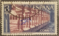 Sello Monasterios España 1973
