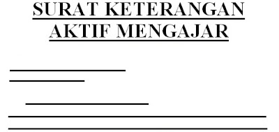  Contoh Surat Keterangan Aktif Mengajar di Sekolah Terperinci 4 Contoh Surat Keterangan Aktif Mengajar di Sekolah Terperinci