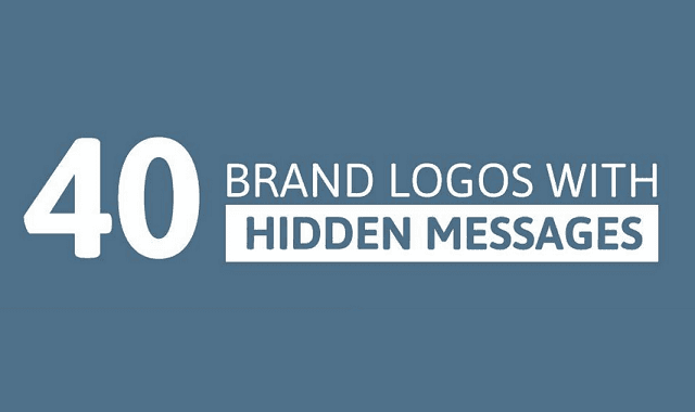 Image: 40 Brand Logos With Hidden Messages