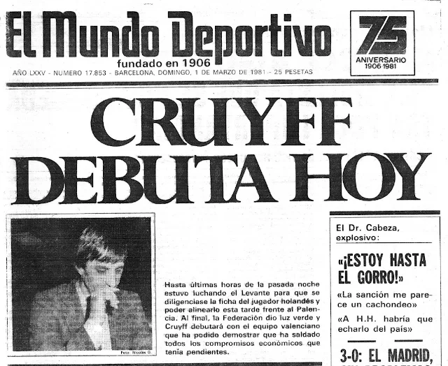 Mundo Deportivo Cruyff debuta Levante