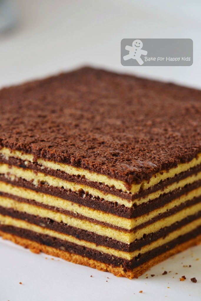 Bake for Happy Kids: Chocolate Vanilla Kek Lapis / Lapis 