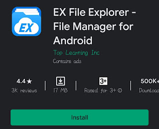 Ex file explorer App